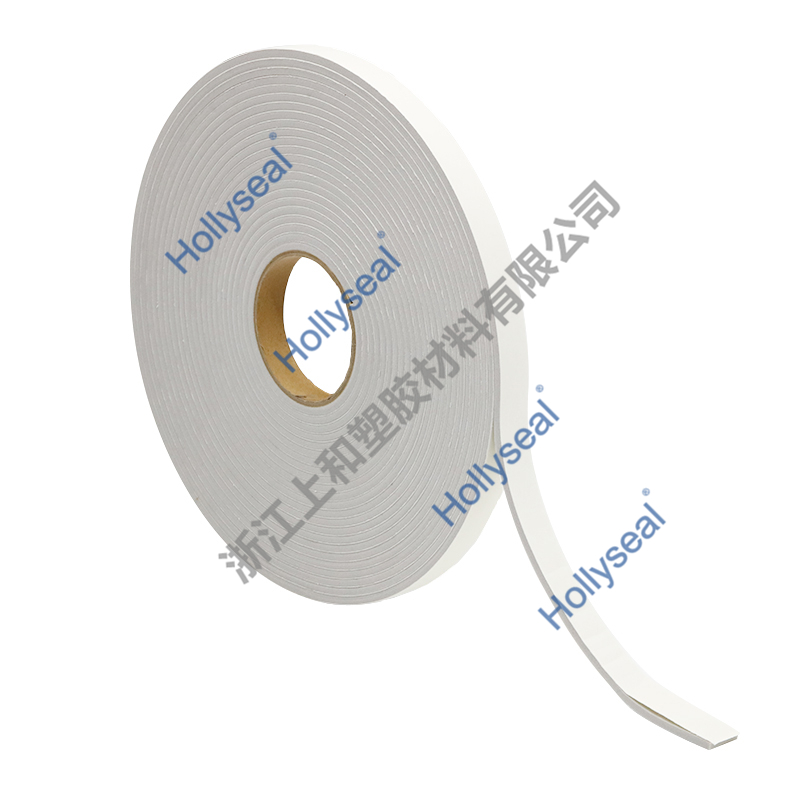 Hollyseal?閉孔水箱密封用PVC泡棉膠帶 厚度1mm~25mm，密度110kg/m3~500kg/ m3