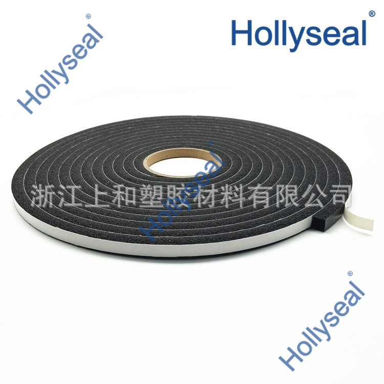 Hollyseal?極低密度單面帶膠門窗防風(fēng)密封PVC泡棉膠帶